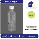 Botol PET AQUA Diamond 330 ml