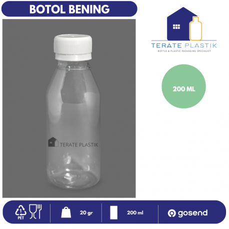 Botol PET BENING 200 ml