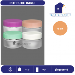 POT 61 HIJAU PUTIH