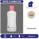 Botol FLAMBOYANT 100 ml | Tutup Pink & Hijau