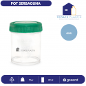 Pot SERBAGUNA Tutup Kuning 100 ml